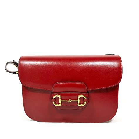 gucci horsebit red